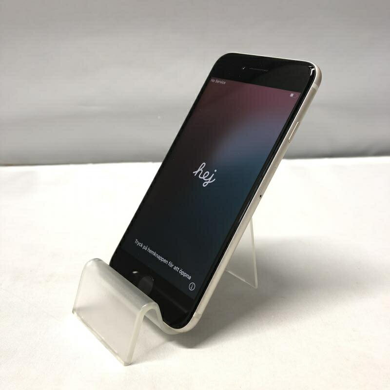 【中古】アップル au iPhone SE 第3世代 64GB スターライト SIMロック解除済 本体のみ[15]