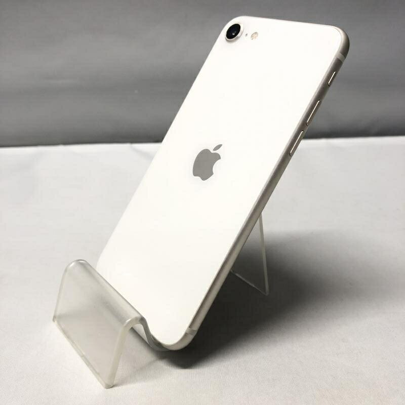 【中古】アップル au iPhone SE 第3世代 64GB スターライト SIMロック解除済 本体のみ[15]