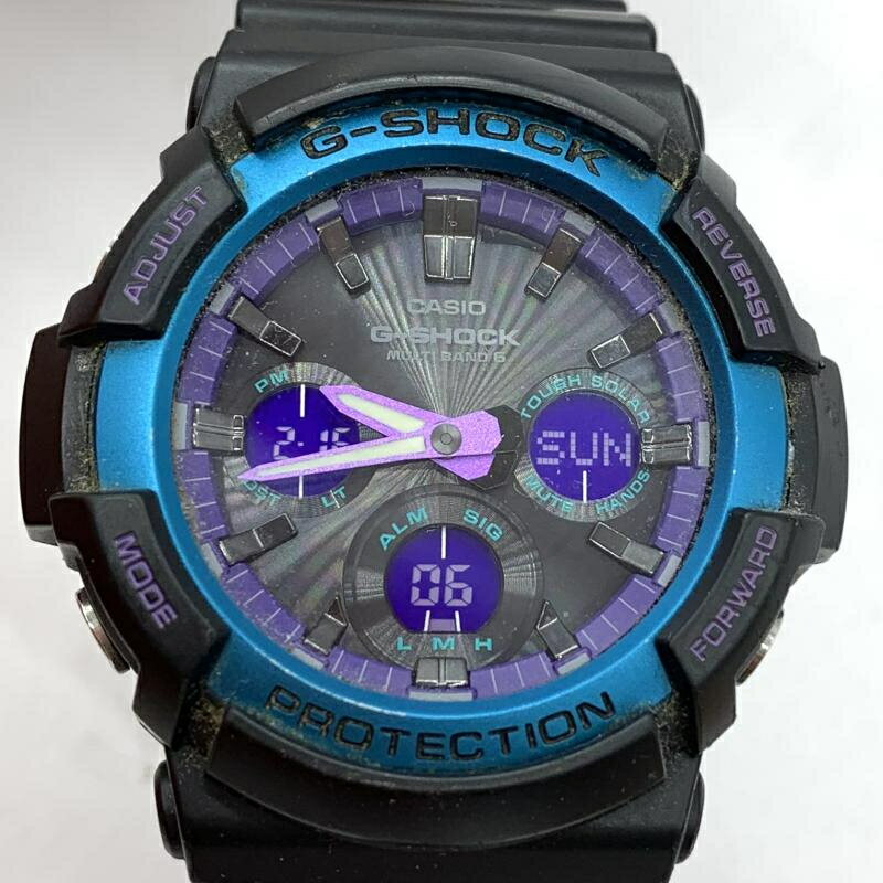šCASIO G-SHOCK GAW-100BL-1AJF  å ȥ顼 ѡץߥ֥롼[19]