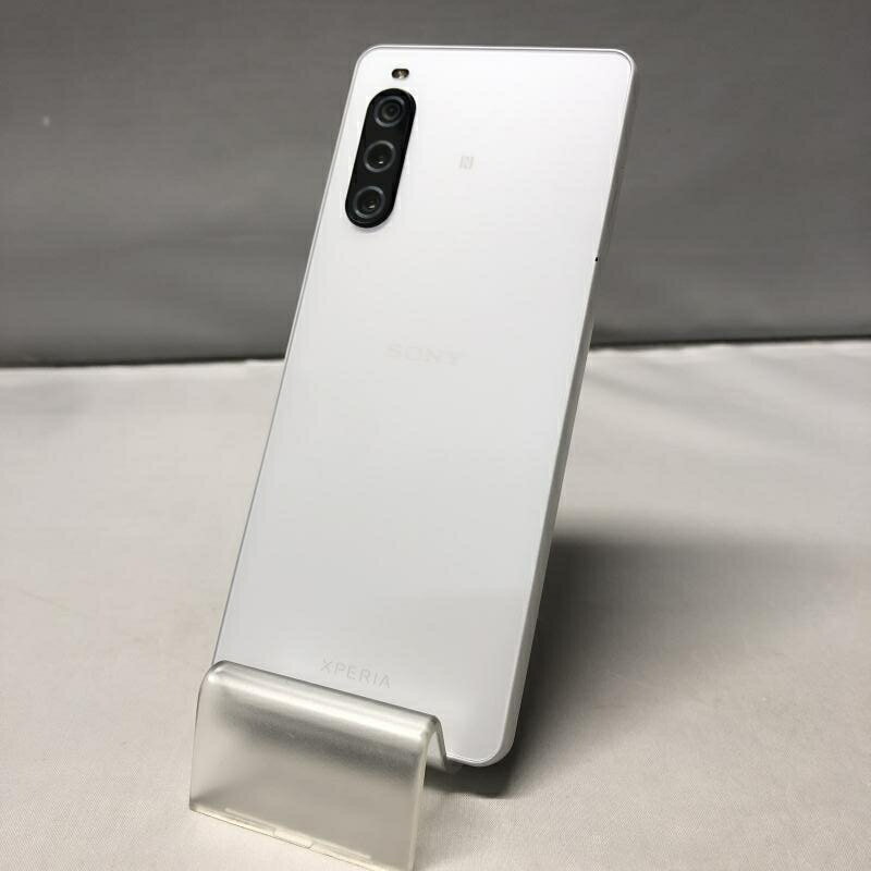 【中古】ソニー softbank A302SO Xperia 10 V ホワイト SIMロック解除済 本体のみ[15]