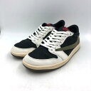 【中古】NIKE×TRAVIS SCOTT AIR JORDAN1 LOW OG SP