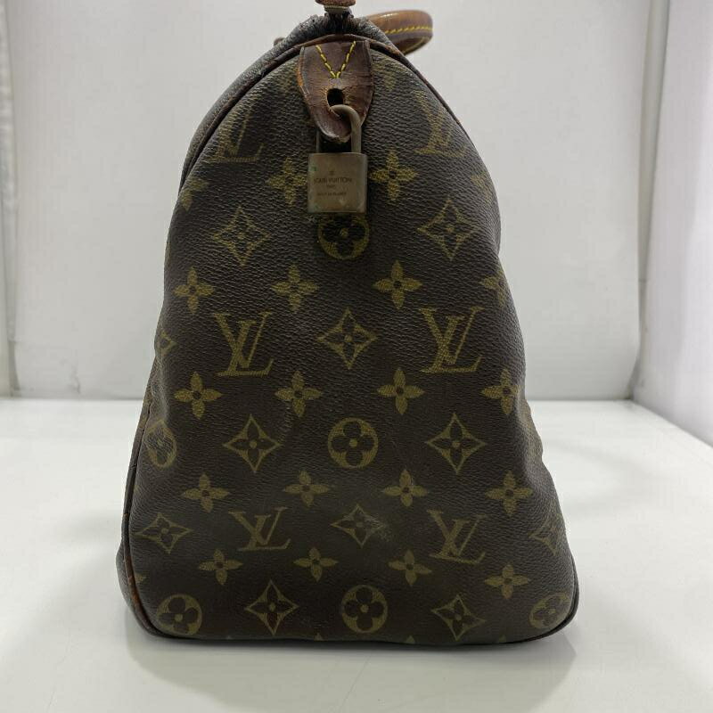 【中古】ルイ・ウ゛ィトン 83年フランス製 モノグラム スピーディ40 ※ジャンク品 南京錠鍵なし R-D[24]