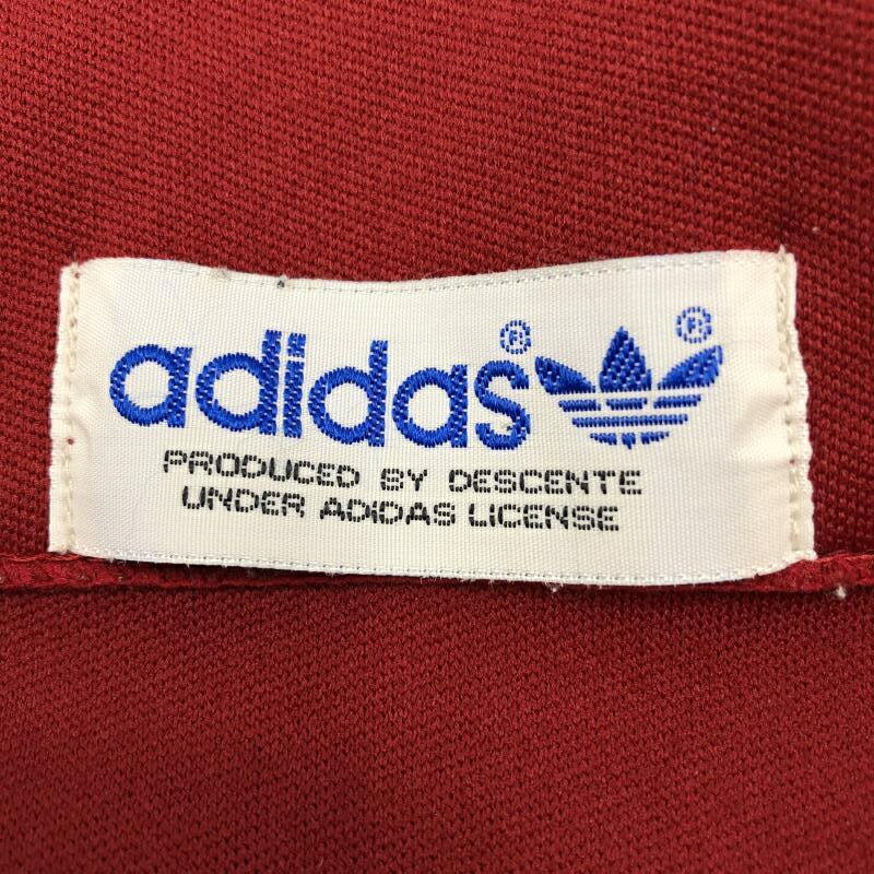 【中古】adidas 80's トラックジャケット レッド アディダス[10]