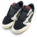 【中古】NIKE×Travis Scott WMNS Air Jordan 1 Low OG SP DZ4137-106 Medium Olive size 2...