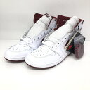 【中古】NIKE AIR JORDAN 1 HIGH 85 Metallic Burgundy 28cm BQ4422-161 ナイキ エアジョーダン1 ハイ ...