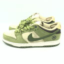 【中古】NIKE SB × Yuto Horigome DUNK LOW PRO Macha サイズ27cm HF8022-300 ナイキ SB × 堀米雄斗 ...