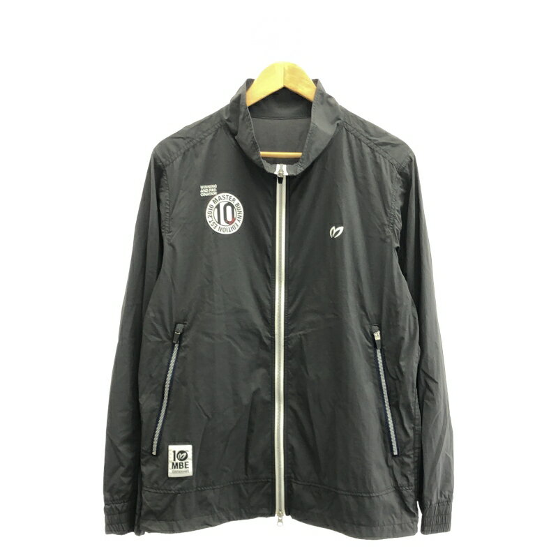 【中古】MASTER BUNNY シャドーチェック メカニカルストレッチブルゾン グレー サイズ6[24]