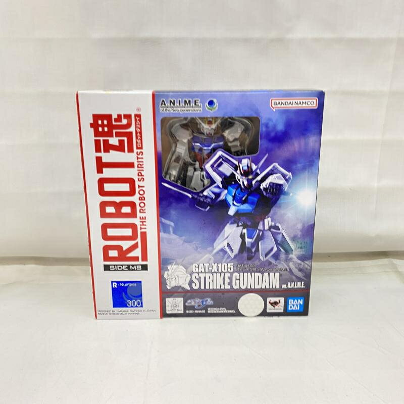 【中古】開封)ROBOT魂 ＜SIDE MS＞ GAT-X105 ストライクガンダム Ver. A.N.I.M.E.[22]