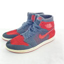 【中古】NIKE AIR JORDAN 1 RETRO HI FLYKNIT レッド 28.5cm 919704-001 ナイキ エア ジョーダン 1 レトロ ...