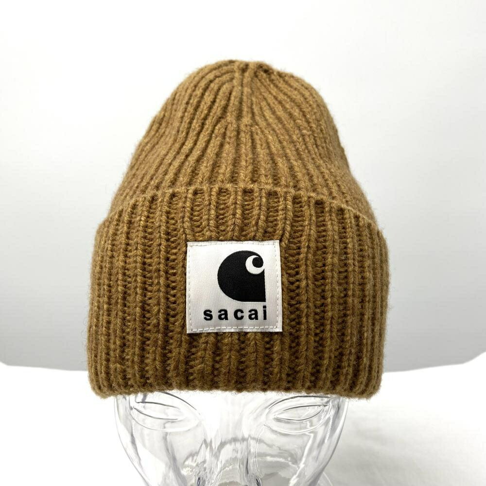 sacaiニット帽☆ビーニー★大きいサイズ★タグ付新品 sacaiニット帽☆ビーニー☆大きいサイズ☆タグ付新品 2025年最新
