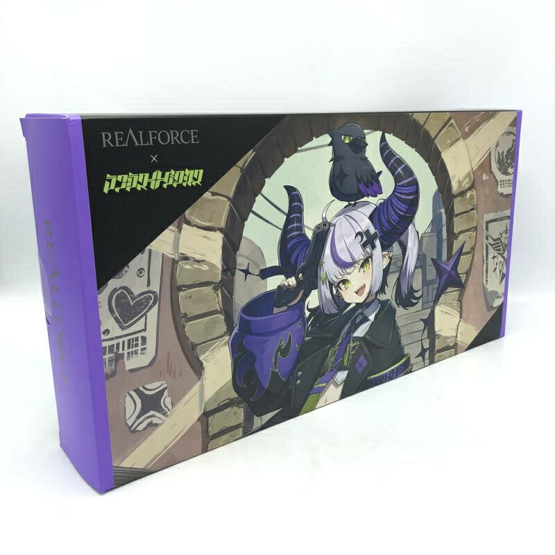 【中古】2025/東プレ/REALFORCE × hololive GX1 ラプラス・ダークネス モデル X1UDL1/ゲーミングキーボード[6]