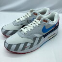 【中古】Parra×NIKE AIR MAX 1 White/Pure Platinum サイズ28.5cm AT3057-100 パラ ナイキ エアマックス[...