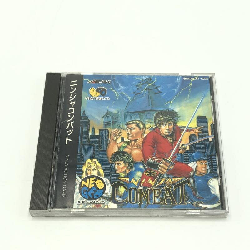 【中古】エーディケ ニンジャコンバット ネオジオCDソフト NINJA COMBAT【状態難あり】[10]