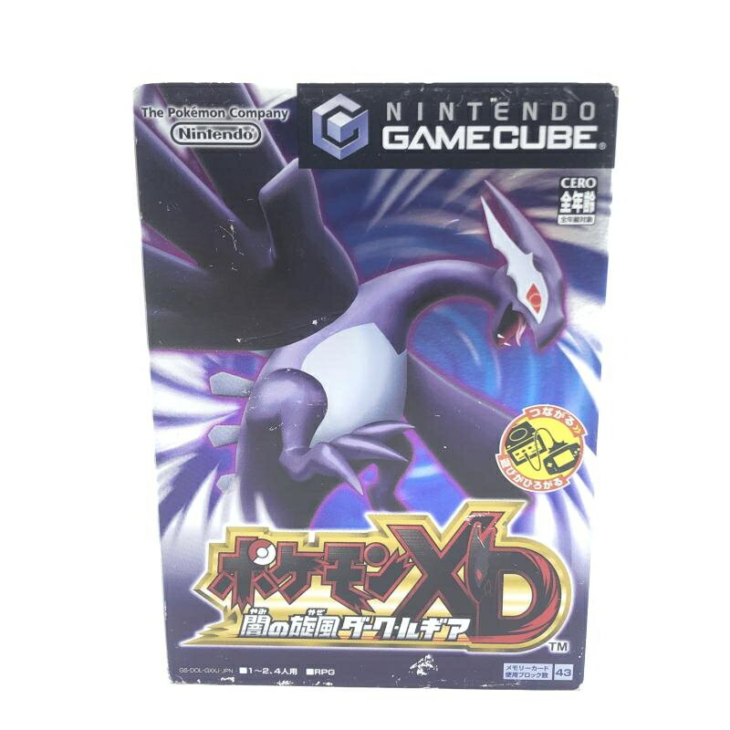 【中古】NGC）任天堂　ゲームキューブ　ポケモンXD 闇の旋風ダーク・ルギア[10]