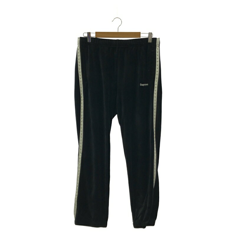 šSupreme 22AW Studded Velour Track Pant S ֥å ץ꡼ ٥ ȥåѥ[6...