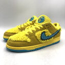 【中古】NIKE×Grateful Dead SB Dunk Low Yellow Bear CJ5378-700 サイズ27cm ナイキ×グレイトフルデッドダ...