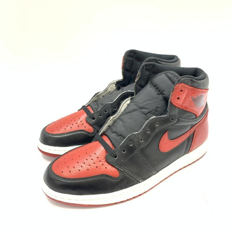 šNIKE AIR JORDAN 1 RETRO HIGH OG BRED 30.0cm 555088-001 ʥ[92]