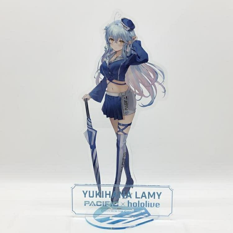 【中古】現状品）雪花ラミィ BIGアクリルスタンド パシフィックレーシング[24]