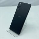 【中古】【softbank】SONY Xperia 10 IV A202SO ブラック SIMロックなし 128GB+6GB スマートフォン Android[1...