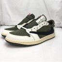 【中古】NIKE × Travis Scott AIR JORDAN 1 LOW OG SP サイズ28cm DM7866-200 ナイキ エアジョーダン[91...