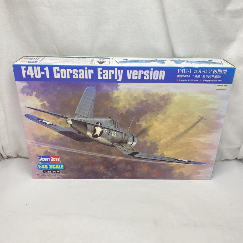 【中古】ヒコウキ）80381 1/48 F4U-1コルセア初期型[91]
