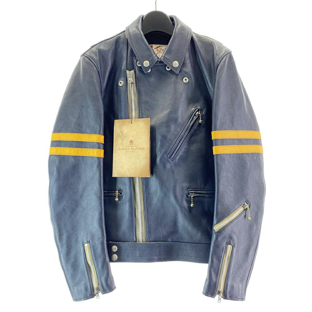 Addict Clothes レザーシングルライダース 36 楽天市場】addict ライダースの通販
