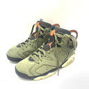 【中古】NIKE×Travis Scott AIR JORDAN 6 Retro
