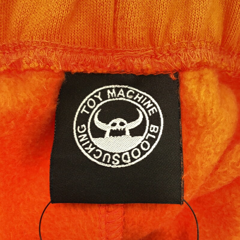 【中古】TOY MACHINE DEAD MONSTER SWEAT LOOSE CARGO PANTS カーゴパンツ L オレンジ トイマシーン[10]
