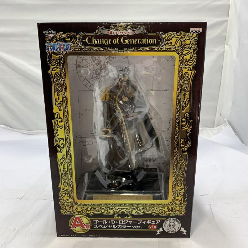 【中古】未開封)BANPRESTO 一番くじ A賞 ゴール・D・ ロジャー スペシャルカラーver. フィギュア ONE P..