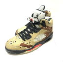 【中古】Supreme×NIKE AIR JORDAN 5 Retro