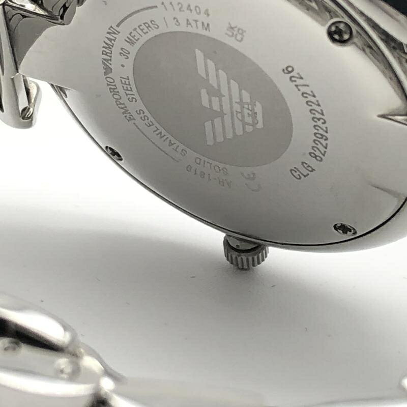 【中古】EMPORIO ARMANI AR1819 腕時計 シルバー エンポリオアルマーニ[10]