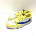 【中古】Travis Scott×NIKE wmns AIR JORDAN 1 Retro Low OG