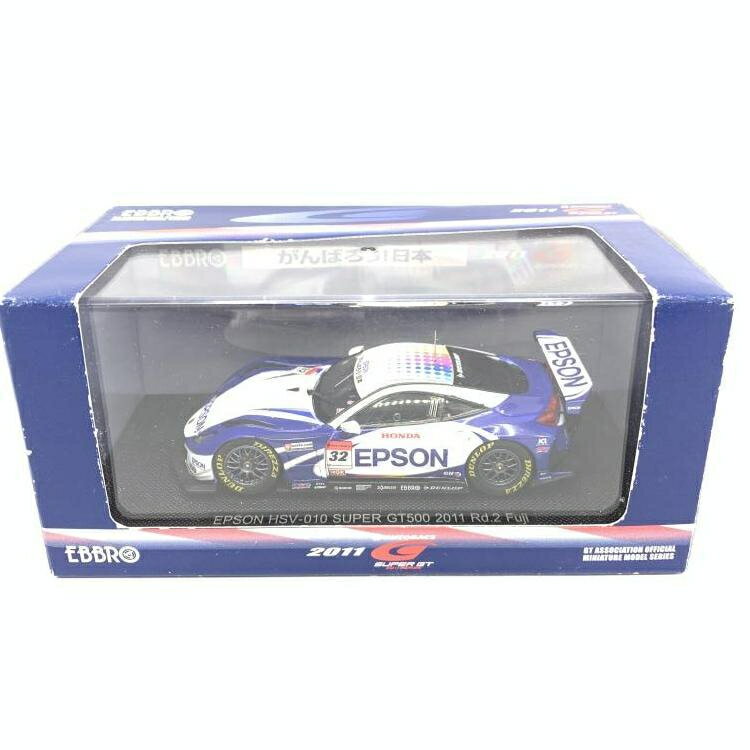 【中古】EBBRO 1/43 44548 SUPER GT500 EPSON HSV-10 Rd.2 Fuji[69]