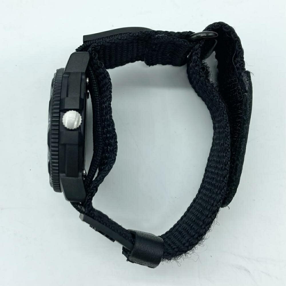 【中古】LUMINOX Ref.3001 ANNIVERSARY 300本限定 ミリタリーウォッチ ブラック ルミノックス[19]