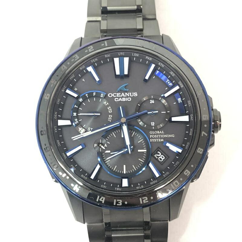 CASIO OCEANUS 腕時計 ブラック OCW-G1200-1AJF 楽天市場】オシアナス ocw-g1200-1ajfの通販