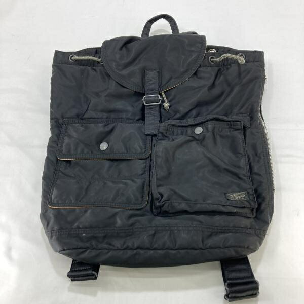 【中古】PORTER タンカー リュック ブラック ポーター [19](4)