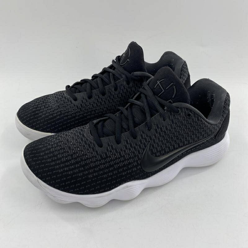 【中古】NIKE Hyperdunk 2017 Low Black Anthracite White Metallic Silver スニーカー 29cm 897637-001 ブラック ナイキ[10]