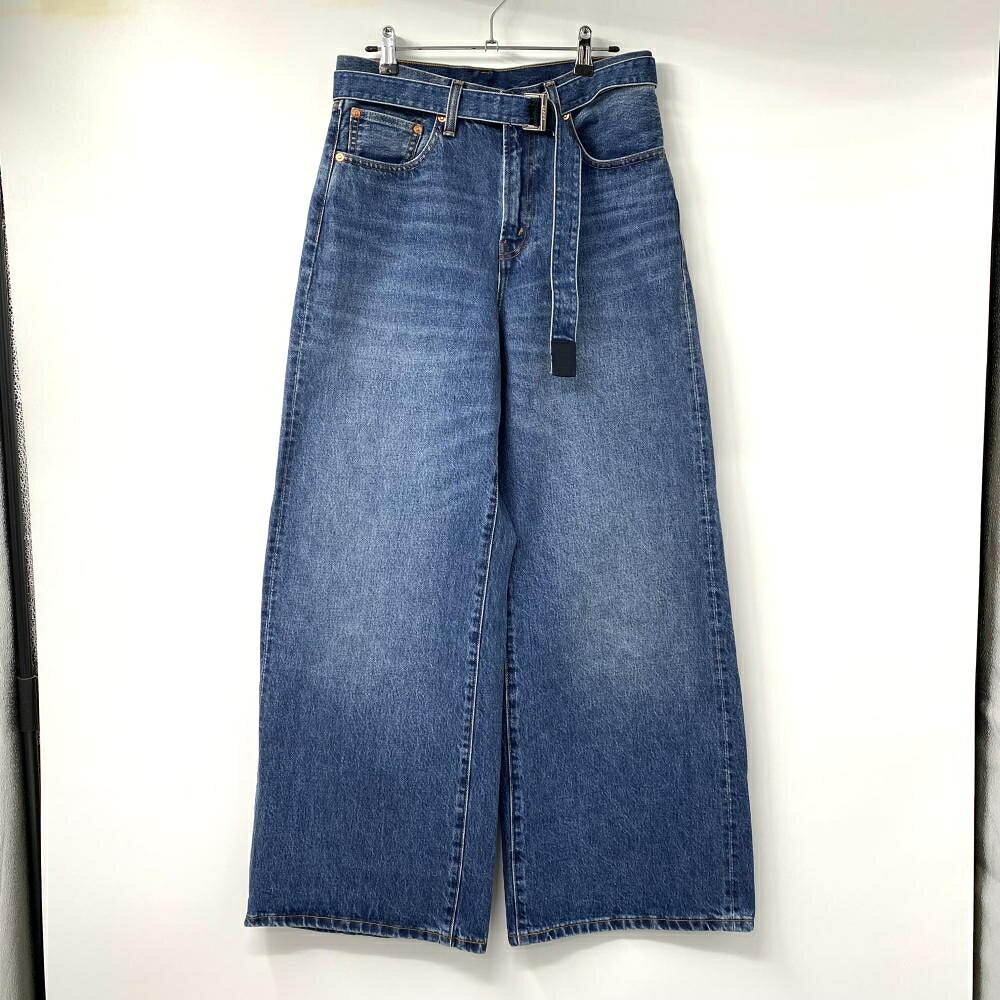 【中古】Sacai×Levi's 25SS　デニムパンツ　25-0962S　サイズW29/73cm サカイ×リーバイス[17]