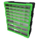 パーツボックス ツールボックス 工具箱 パーツケース 引き出し 39個 小物収納 キャビネット 送料無料 工具箱PB002緑