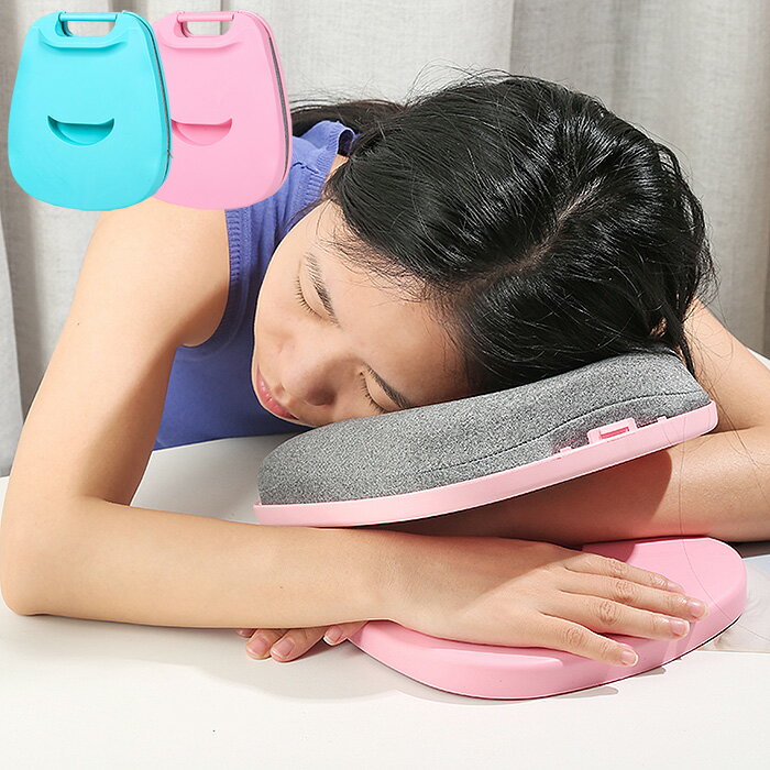 お昼寝枕 折りたたみ デスクピロー 高さ調整 仮眠枕 うたた寝枕 昼寝枕 うつ伏せ枕 携帯枕 顔枕 安眠枕 うつ伏せ お昼寝 枕 まくら マクラ ピロー クッション ネックピロー デスク オフィス ###アームピロETPSZ-###のサムネイル