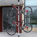 \5月1日はワンダフル!全品P5倍!!+1の日3倍!!/自転車 スタンド 室内 2台 自転車スタンド ディスプレイスタンド バイクタワー つっぱり式 置き場 サ...