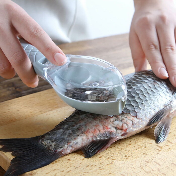 ウロコ取り 飛び散らない 魚鱗クリーナー 業務用 鱗取り 家