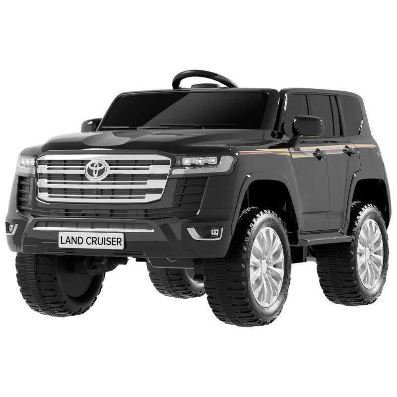 電動乗用カー TOYOTA ランクル 電動乗用ラジコン トヨタ ランドクルーザー 乗用玩具 2人乗り 2WD 12V7Ah 後輪サスペンション ペダルとプロポで操作可能 乗用玩具 電動 ラジコンカー SUV 車 クルマ 送料無料 ###乗用カーYT-300###