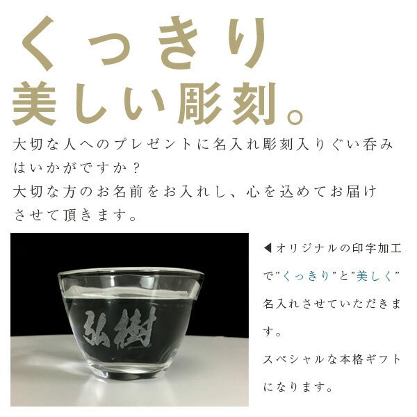 父の日 プレゼント 【名入れ＆ラッピング無料】名入れ ぐい呑み お猪口 　元号###お猪口###