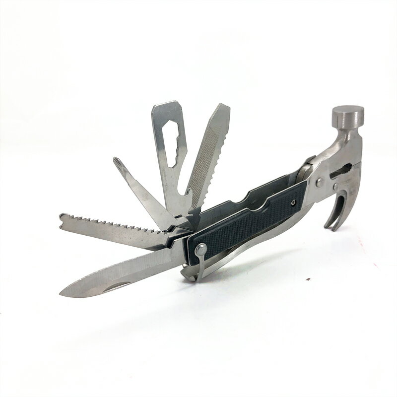 マルチツール 多機能 ハンマー ペンチ 工具 DIY 便利グッズ 斧 ナイフ ドライバー ノコギリ 栓抜き ヤスリ コンパクト アウトドア 災害 防災 DIY###マルチツールHAMMER###通販格安セール情報 楽天 通販