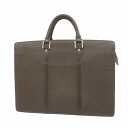 ★最終価格★SALE【5db1839】ルイヴィトン ブリーフケース タイガ ポルトドキュマンロザン M30058 グリズリ【中古】メンズ