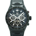 ★最終価格★SALE【5wwf0213】タグホイヤー カレラ CBG2A91-0 スケルトン文字盤【中古】腕時計 メンズ