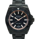 ★最終価格【5wwg0293】グッチ ダイブ 136.2 黒文字盤【中古】腕時計 メンズ