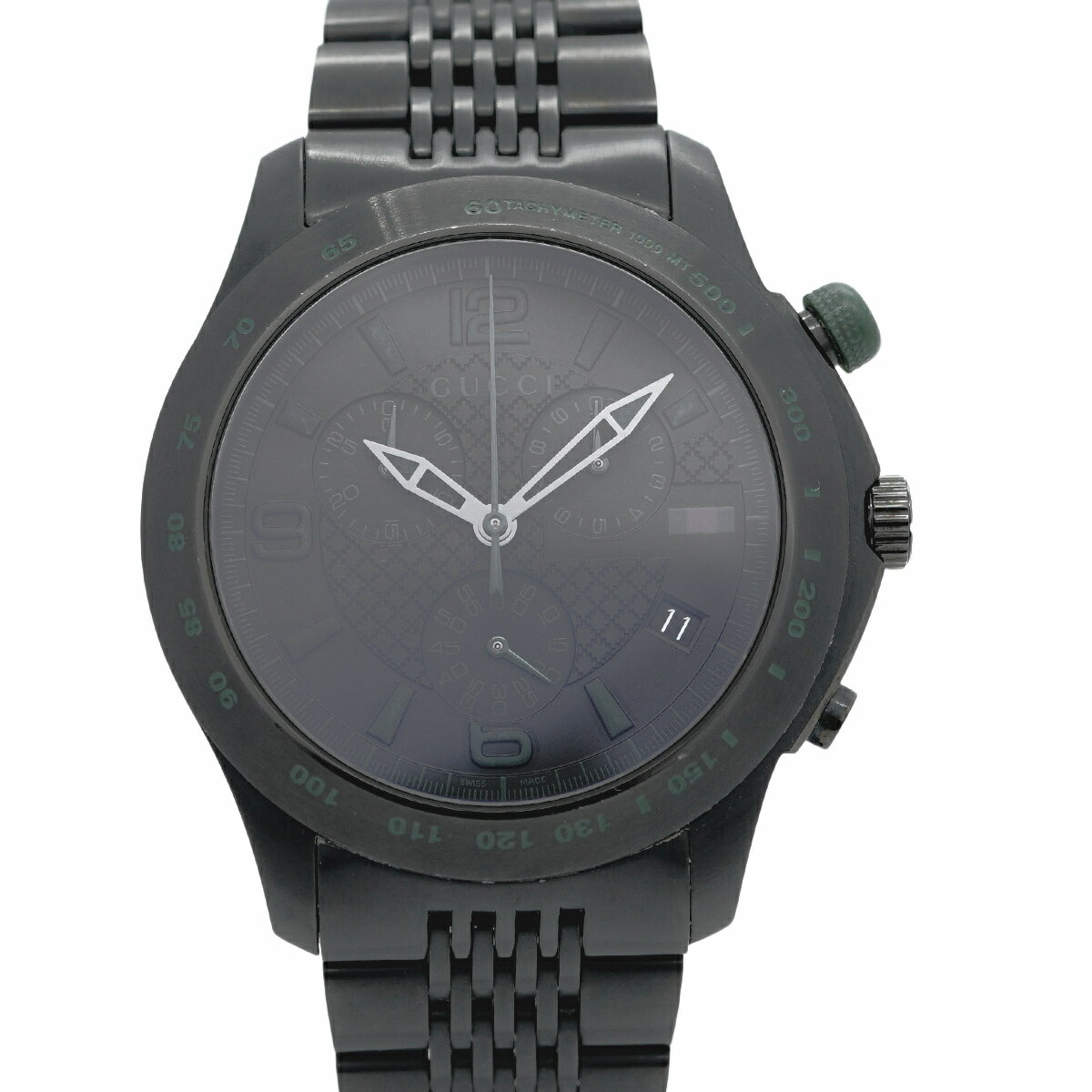 【5wwo0152】グッチ Gタイムレス 126.2 黒文字盤【中古】腕時計 メンズ