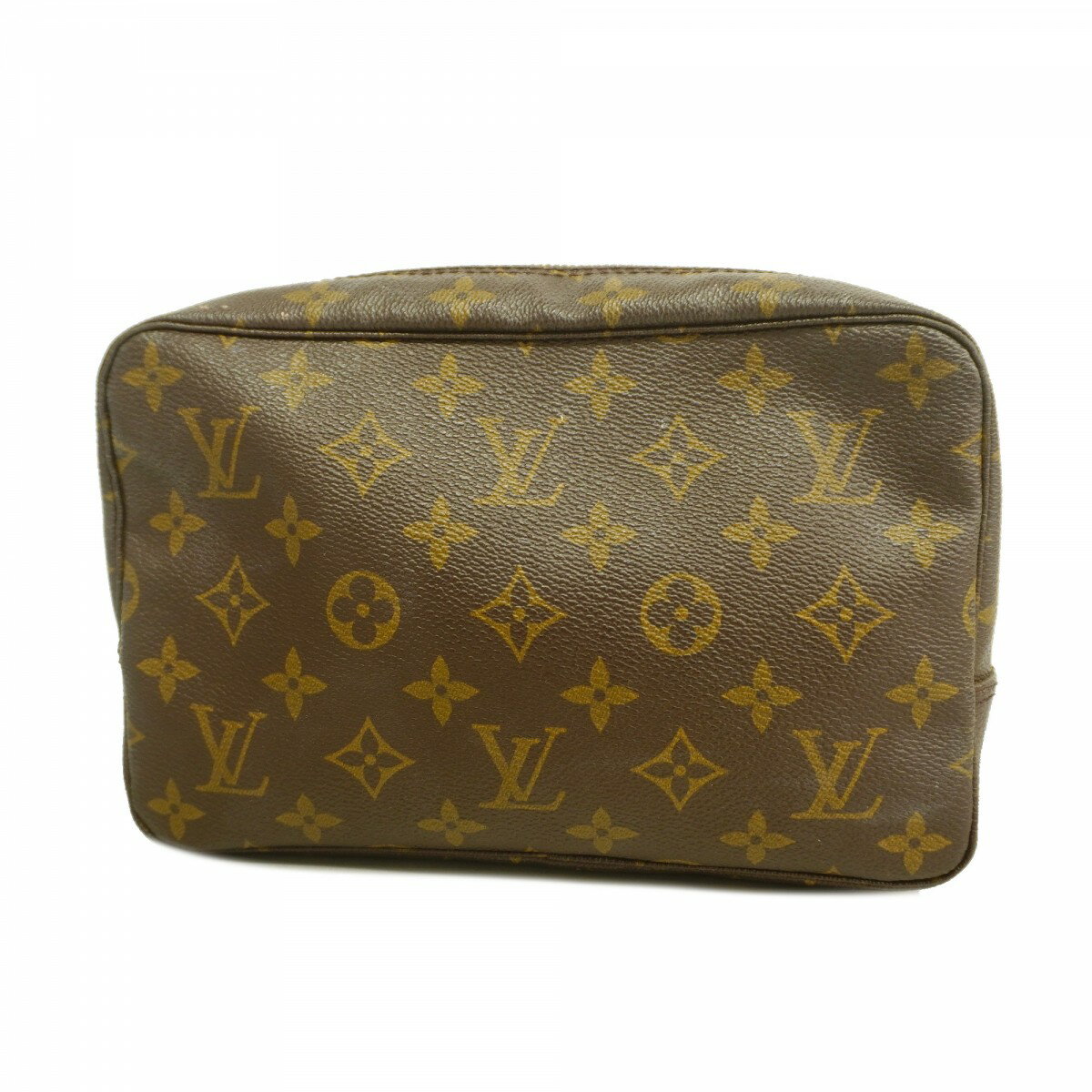 【5da1270】ルイヴィトン ポーチ モノグラム トゥルーストワレット23 M47524 ブラウン【中古】レディース